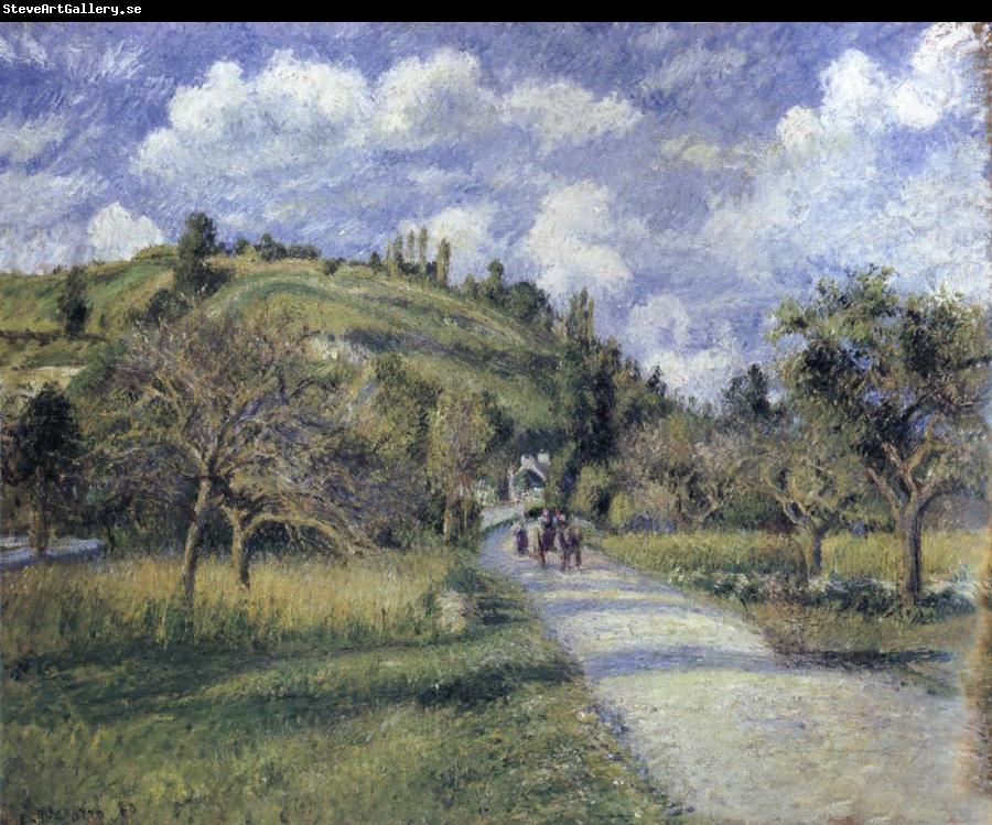 Camille Pissarro The highway